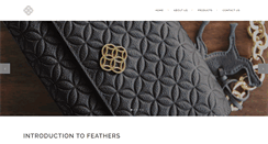 Desktop Screenshot of feathers-fashion.com